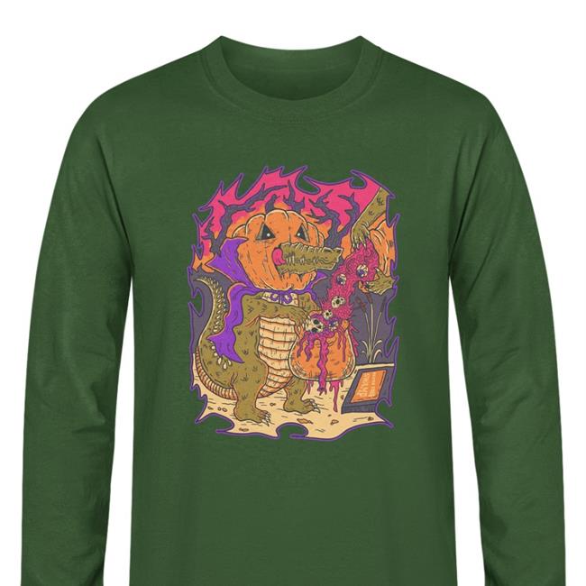 Zombieshark Trick Or Gator Shirt