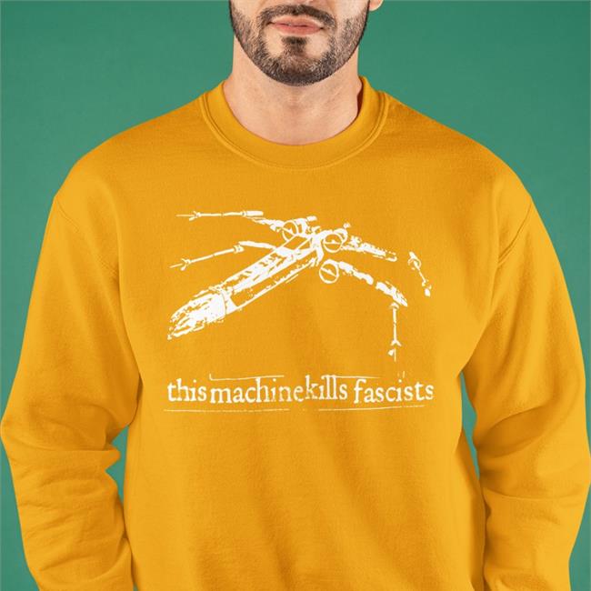 Riley This Machine Kills Fascists Tee Black