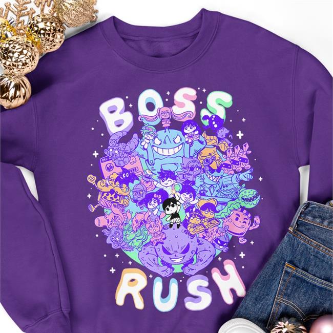 Omori Boss Rush Shirt Omocat Merch Omori Omocat Shirt
