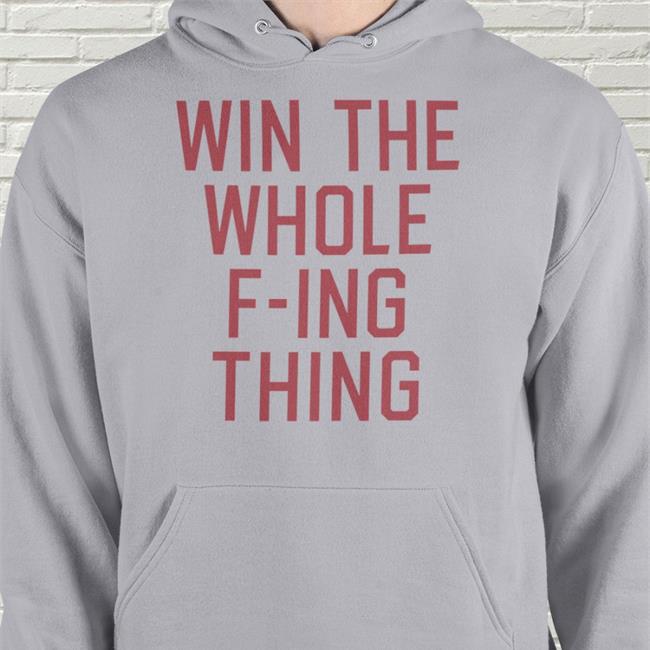 Win The Whole Fing Thing Shirt Homage Merch Zack Meisel