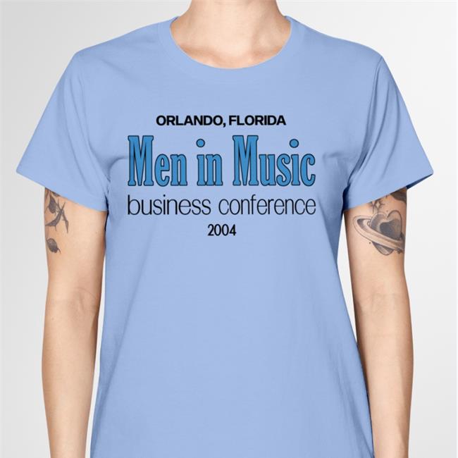 Benito Skinner Orlando Florida Men In Music Business Conference 2004 T Shirt Bennydrama