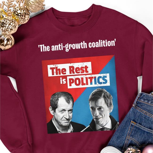 The Anti-Growth Coalition The Rest Is Politics Tee Shirt Steven Swinford