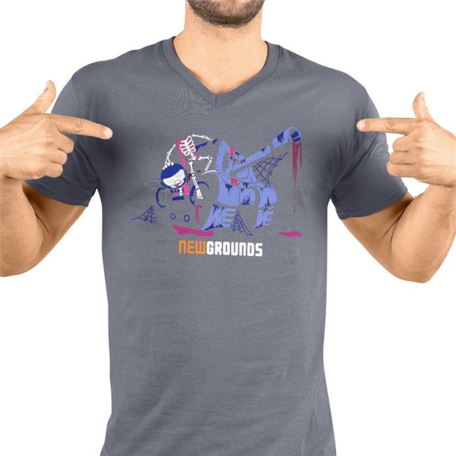 Sharkrobot Store Newgrounds Newgrounds Halloween Shirt