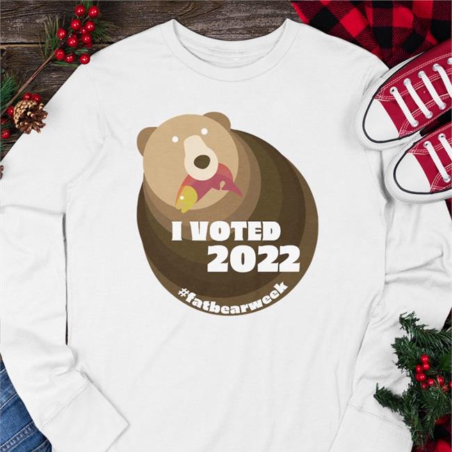 Exploreorg I Voted 2022 Fat Bear Week T Shirt