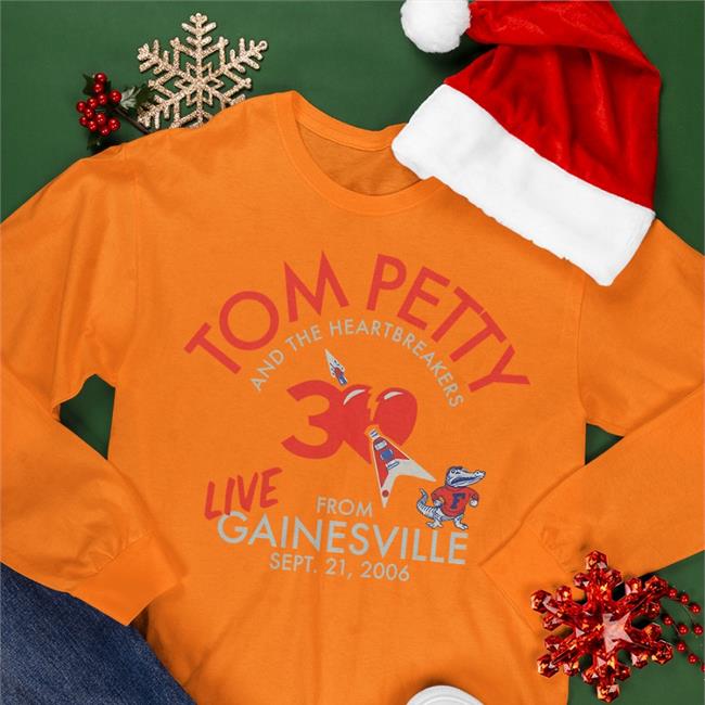 Florida Gators Tom Petty Store Tom Petty And The Heartbreakers Live From Gainesville 2006 Shirt