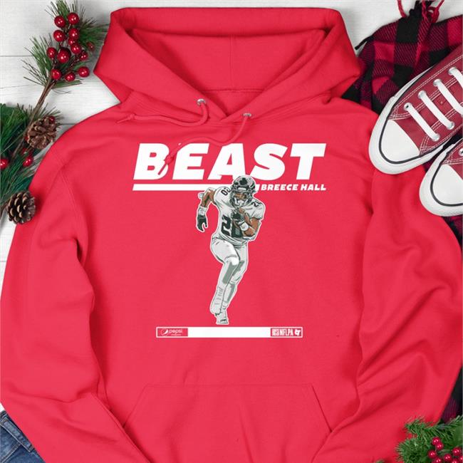 Breece Hall Beast Top Rookie Tee Breaking T Store