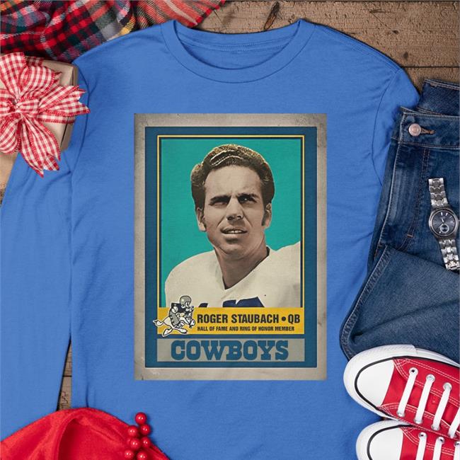 Roger Staubach Cowboys T Shirts