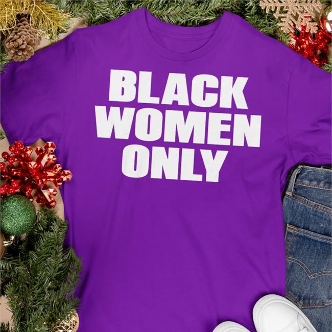 Detroit's Last Line Of Defense Black Women Only Shirt Black