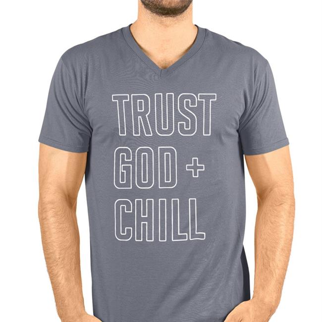 Demarcus Lawrence Footballesfamilia Trust God Chill T Shirt Nfl