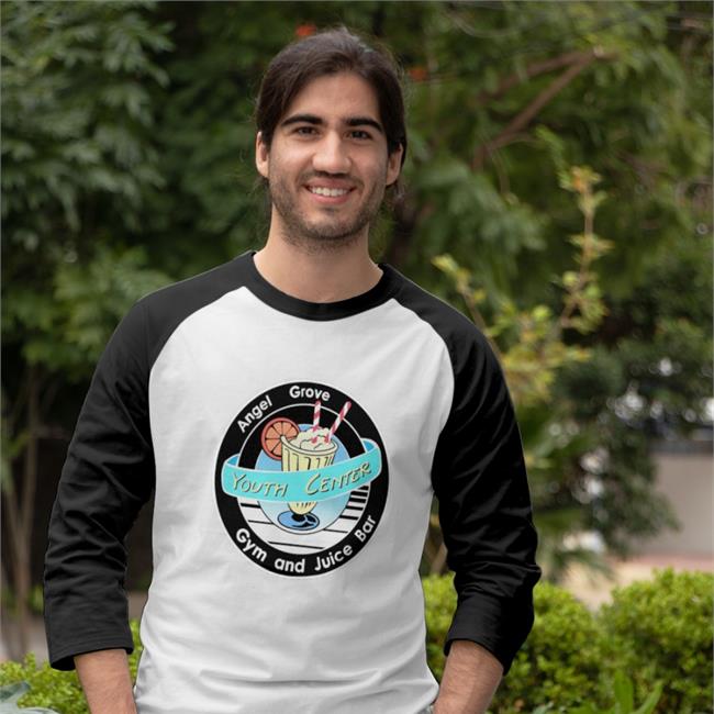 Power Rangers David Yost Angel Grove Young Center Gym And Juice Bar Shirt