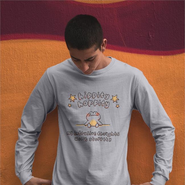 Buttercreamren Hippity Hoppity My Intrusive Thoughts T Shirt