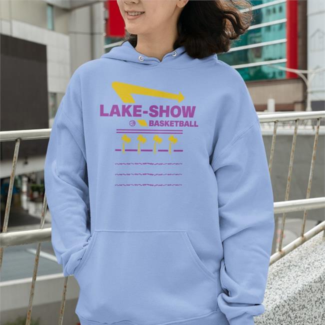 Lake Show Basketball Shirt White Goldenknight