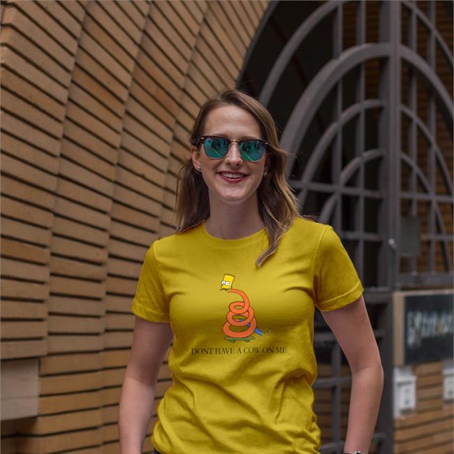 The Simpsons Don't Have A Cow On Me T Shirts