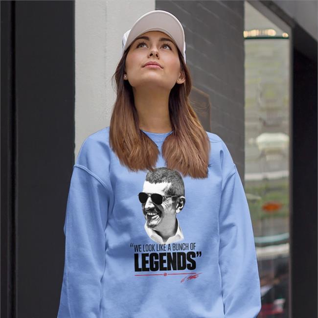 Haas F1 Team Store We Look Like A Bunch Of Legends Shirt White