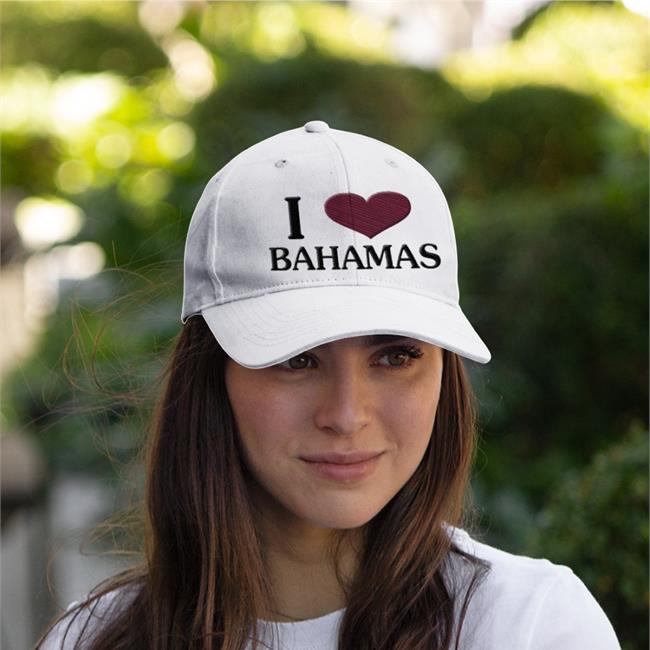 Alexa Dellanos I Love Bahamas Sweatshirt White