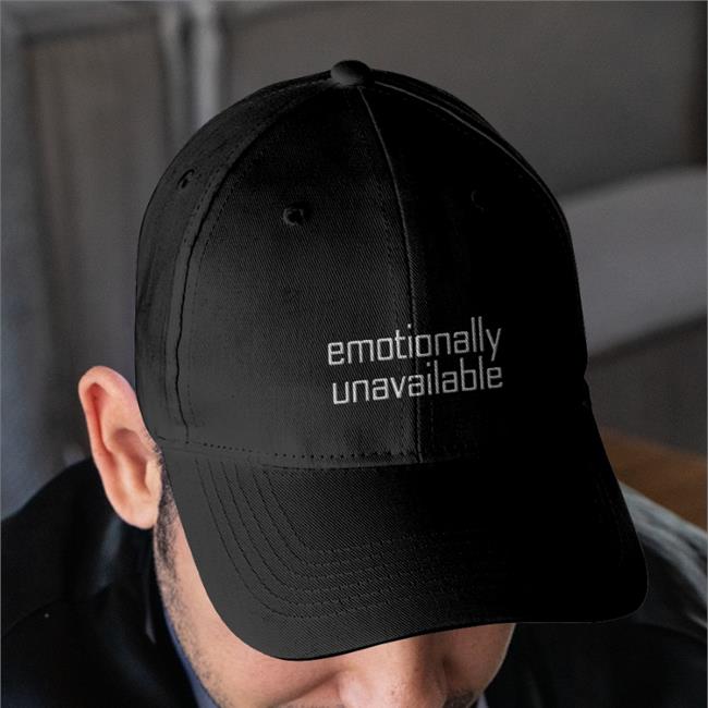 Ethan Peck Emotionally Unavailable Embroidered Hat
