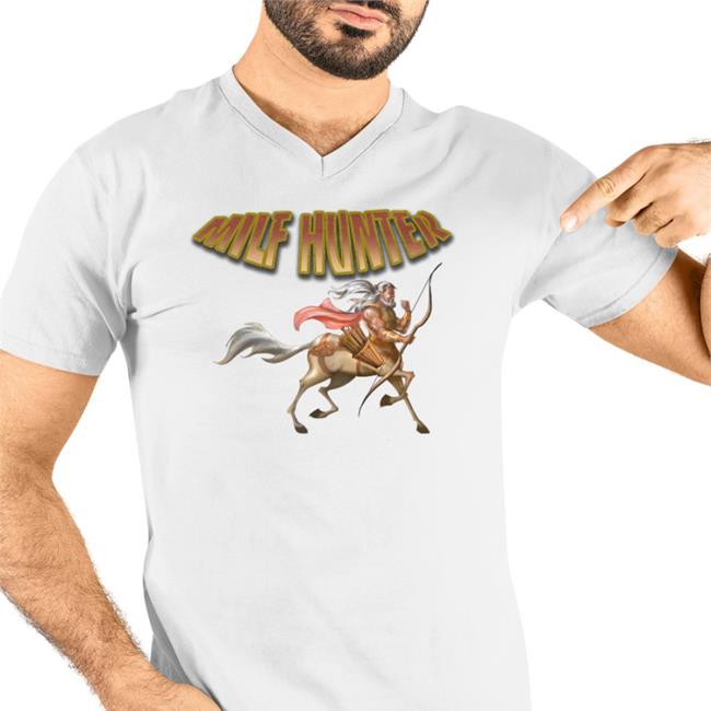 Weird Thrift Store Shirts Milf Hunter Centaur T Shirt White