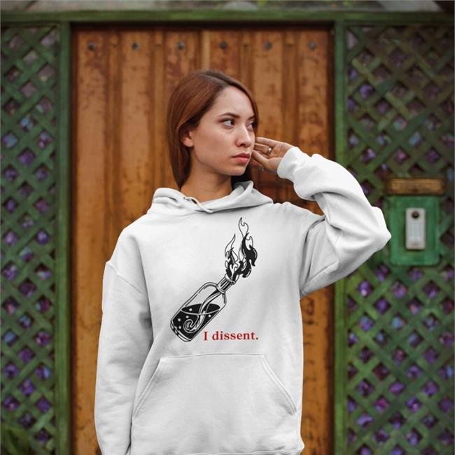 I Dissent Tee Shirt Bright Blue Ink I Dissent Hoodie Fivefourpod Store