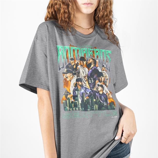 Intheclutch Store Los Bomberos Seattle T Shirt