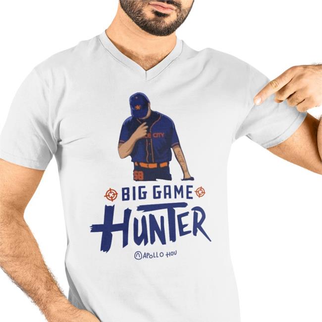 Apollohou Store Big Game Hunter Shirt Apollo Media