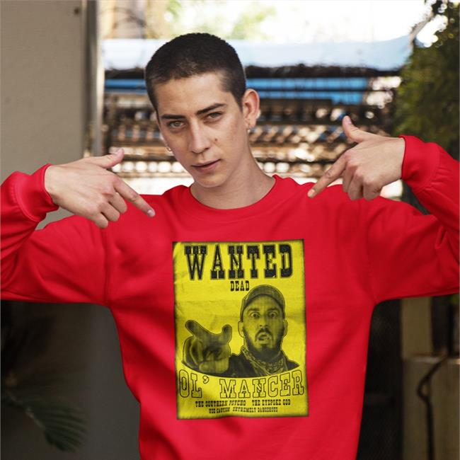 Wanted Dead Shirt Black Mance Warner - Wanted Dead Shirt Stiffblade Merch