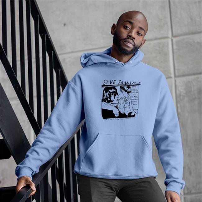 Save Trans Youth Fuck Terfs Fuck Transphobia Hoodie