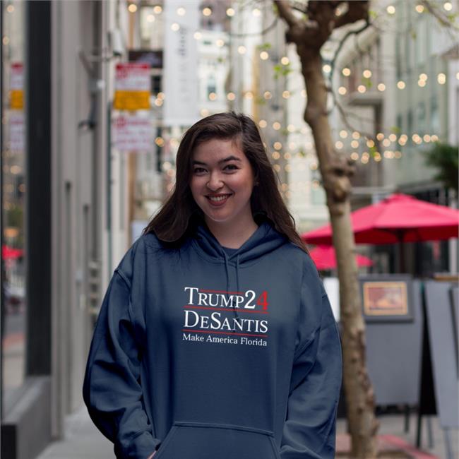 Trump 24 Desantis Make America Florida T Shirt