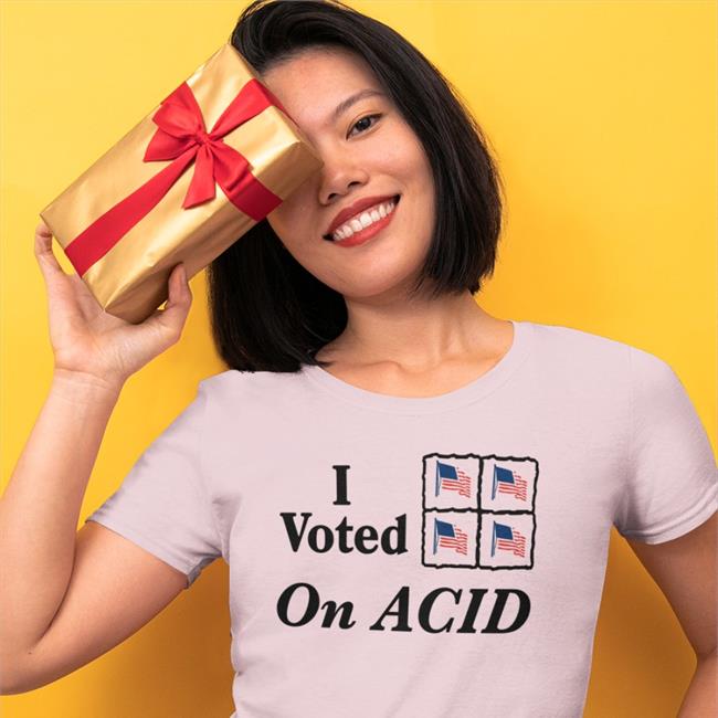I Voted On Acid Sweatshirt
