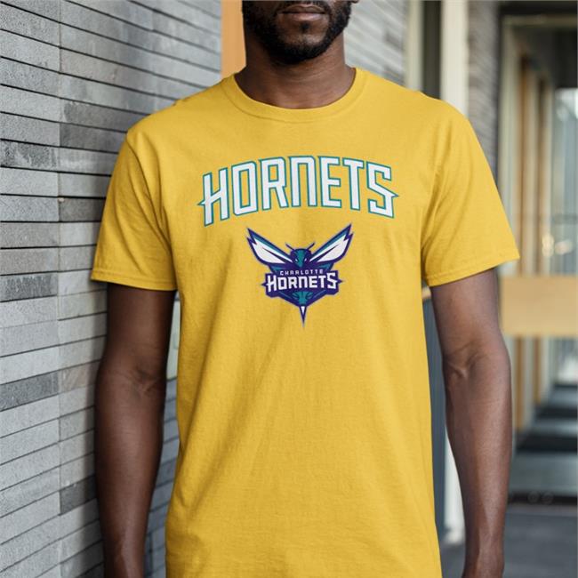 Neweracap Store Charlotte Hornets Team Logo Tee Shirts