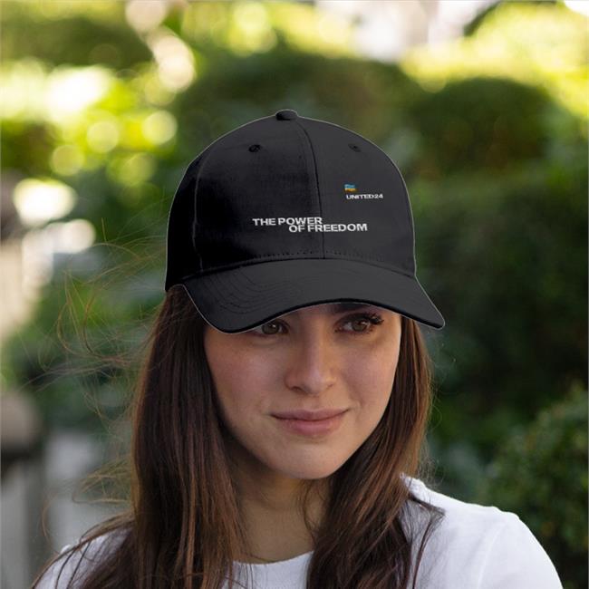United24 The Power Of Freedom Embroidered Hat United24 The Power Of Freedom Hat
