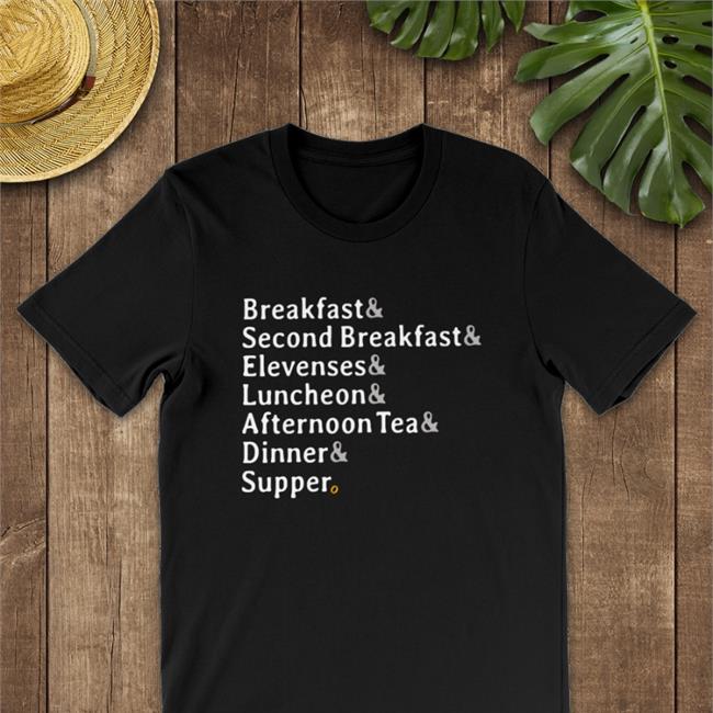 Hobbit Daily Meals Lord Of The Rings Long Sleeve T Shirt