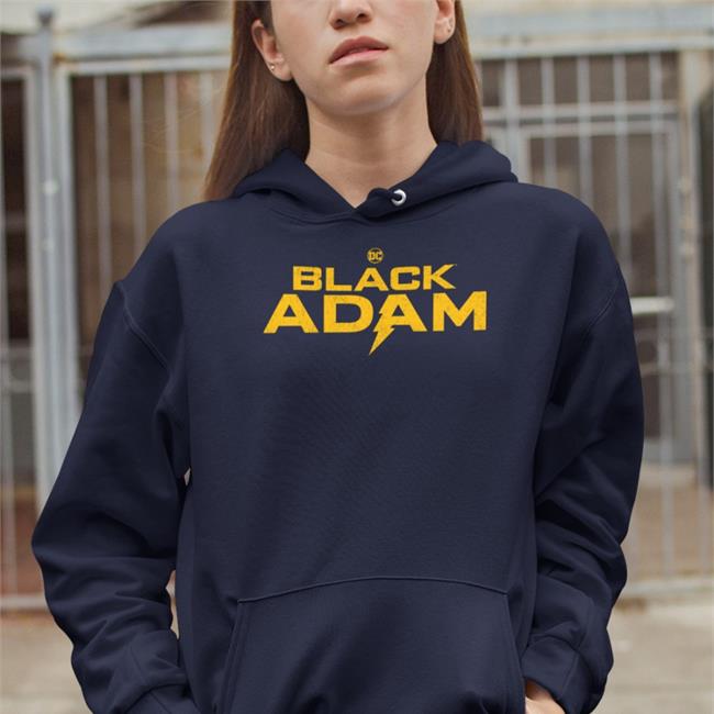 Black Adam T Shirt Los Angeles Rams Black