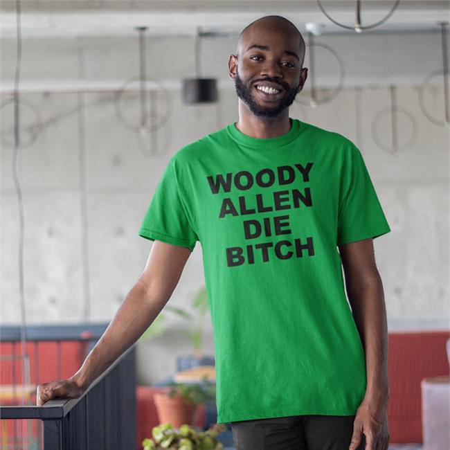 Th3mb0fication Woody Allen Die Bitch Sweatshirt White