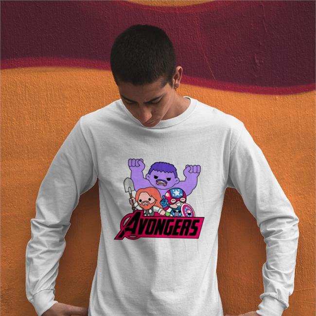 Avengers White Avongers Shirt