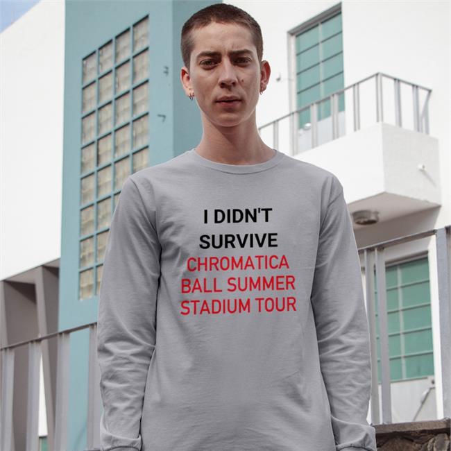 Piercespears I Didn't Survive Chromatica Ball Summer Stadium Tour Hoodie Queen Elizabeth