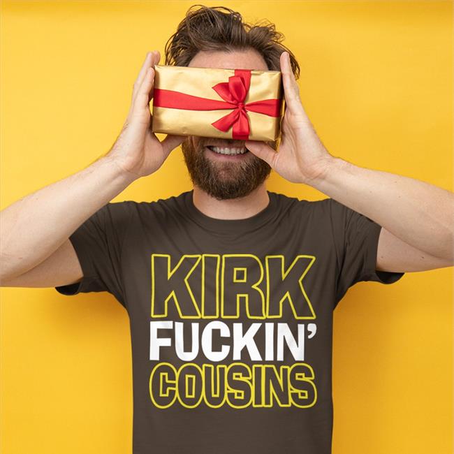 Sally Wearing Kirk Fuckin' Cousins Shirts