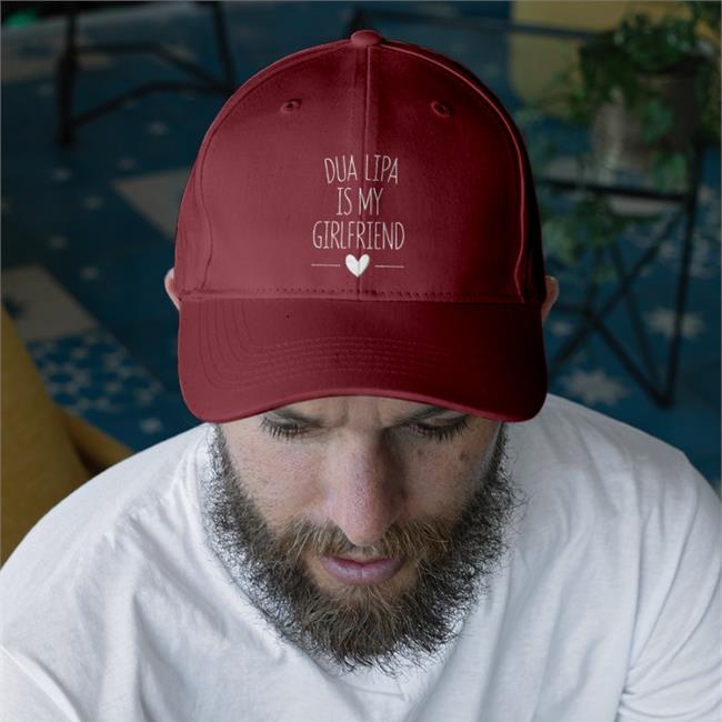 Angele Dua Lipa Is My Girlfriend Embroidered Hat