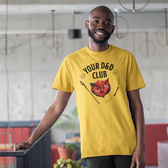 Your D&D Club T Shirt Wizards_Dnd Your D&D Club Tee