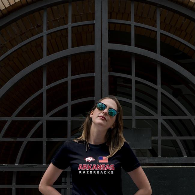 Arkansas Razorbacks Old Glory Shirts Black