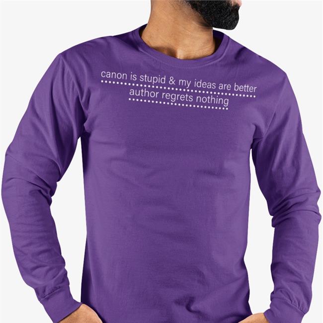 Icaruspendragon Canon Is Study And My Ideas Are Better Author Regrets Nothing Shirt Chocolate