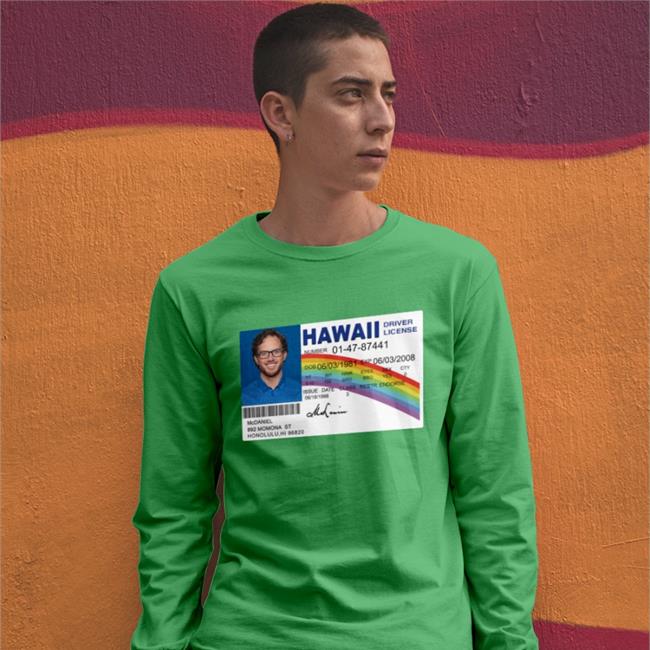 JasonMcCourty Wearing Mc Daniel Hawaii Driver License Hoodie