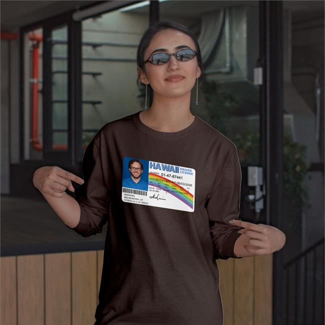 Hawaii Driver License Shirt Jason Mccourty Thedolphinsdive Mike Mcdaniel Mclovin Shirt Jason Mccourty Thedolphinsdive