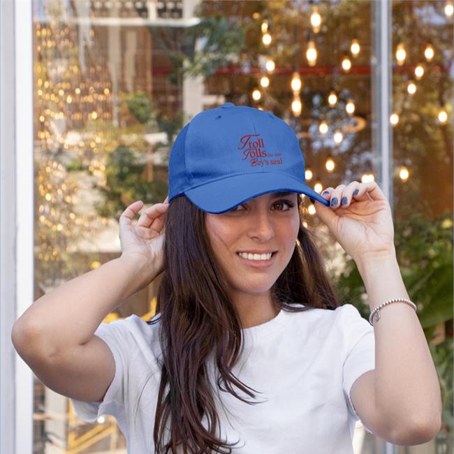 Troll Tolls For The Boy’S Soul Embroidered Hat