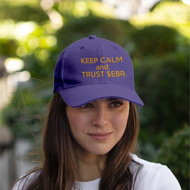Keep Calm And Trust Ebr Embroidered Hat