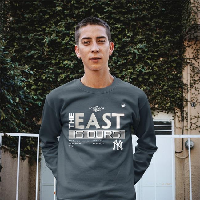 Youth New York Yankees Fanatics Branded Navy 2022 Al East Division Champions Locker Room T Shirt