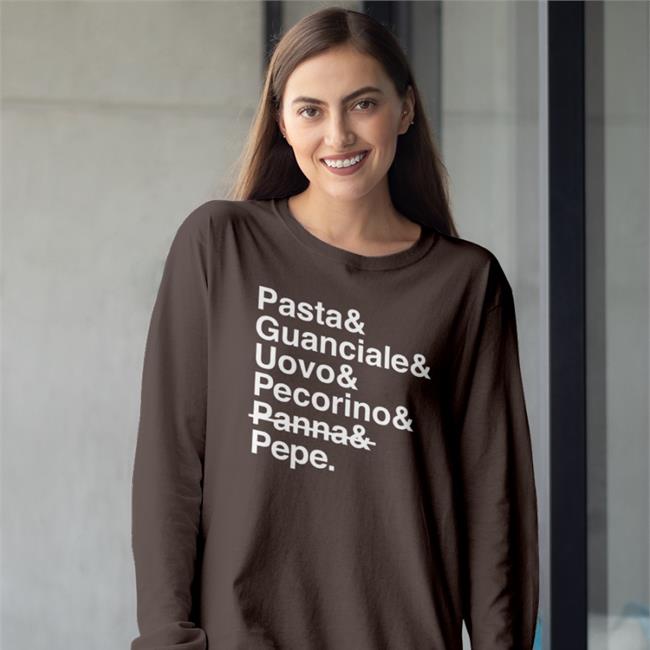 Pasta & Guanciale & Uovo & Pecorino & Panna & Pepe T Shirts Elvislives Store
