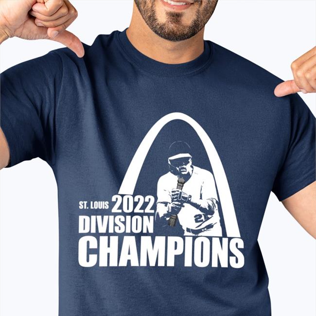 St Louis 2022 Division Champions Shirt Stl Sports Central Store Red