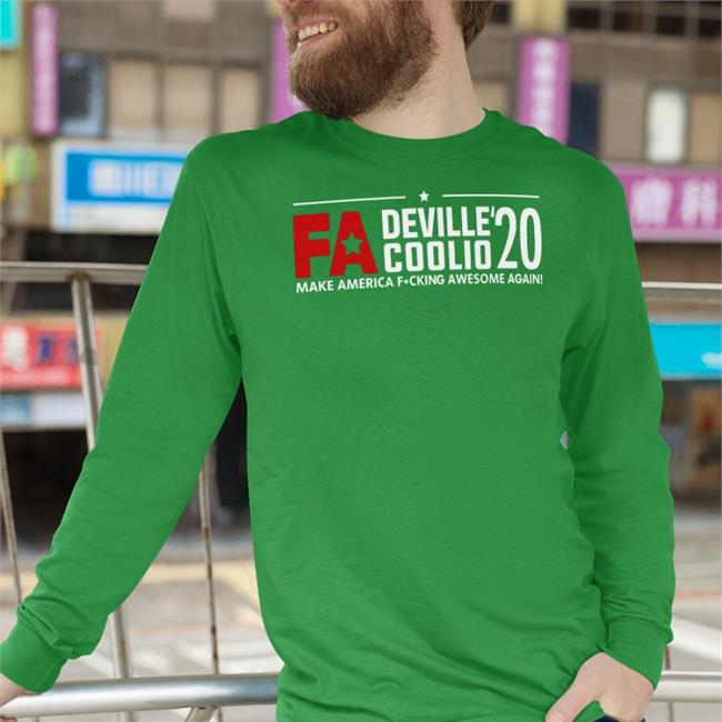 Deville And Coolio 2020 Make America Fucking Awesome Again Shirt