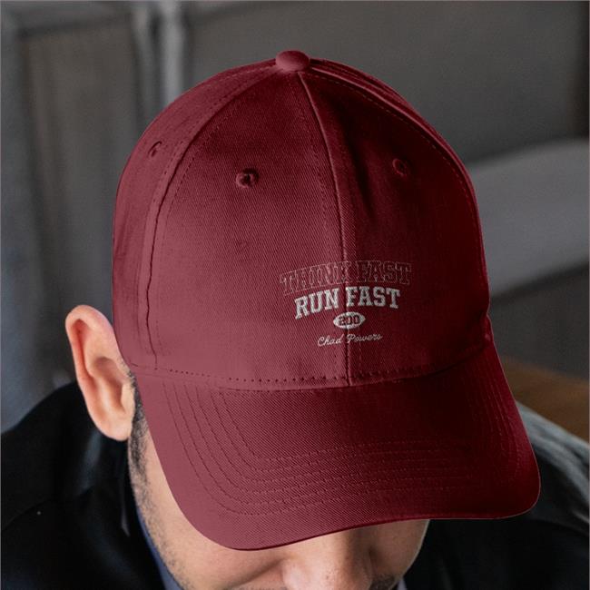 Think Fast Run Fast 200 Chad Powers Embroidered Hat