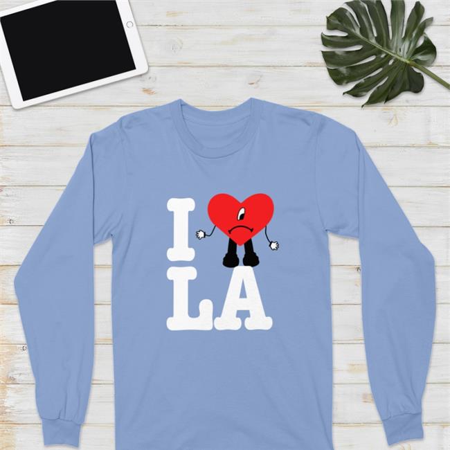 Bad Bunny Merch I Love La Shirt